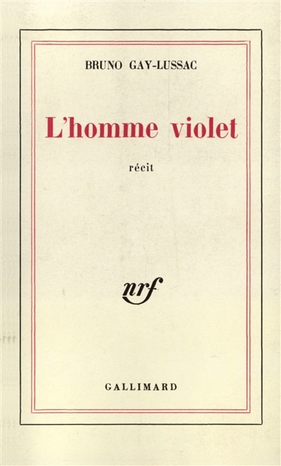Front cover_L'Homme violet