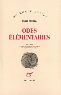 Couverture_Odes élémentaires