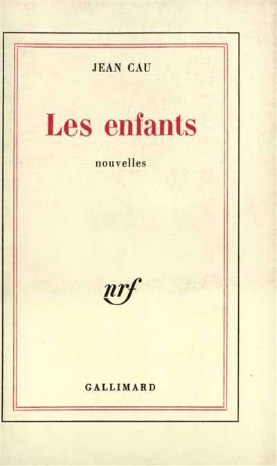Front cover_Les Enfants