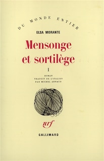 Front cover_Mensonge et sortil&egrave;ge, Vol. 1