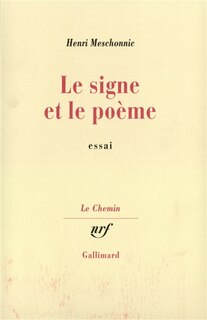 Front cover_Le Signe et le poème