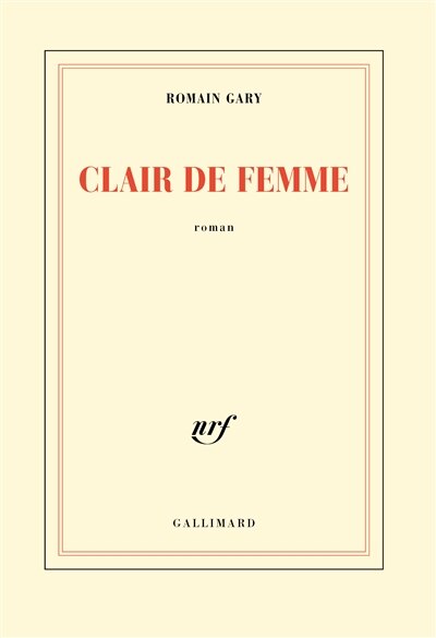 Front cover_Clair de femme