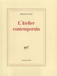Front cover_L'Atelier contemporain