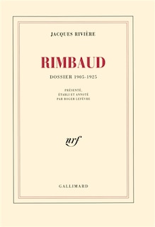 Couverture_Rimbaud : dossier 1905-1925