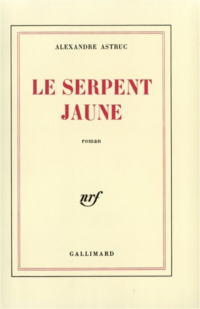 Couverture_Le Serpent jaune