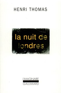 Front cover_La Nuit de Londres
