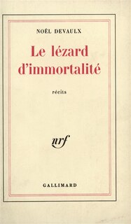Front cover_Le Lézard d'immortalité