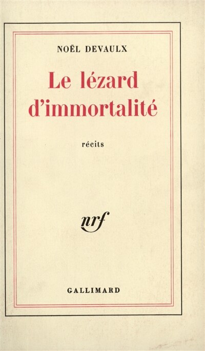 Front cover_Le Lézard d'immortalité