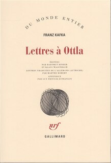 Couverture_Lettres à Ottla et à la famille