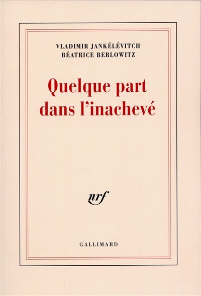 Couverture_Quelque part dans l'inachevé