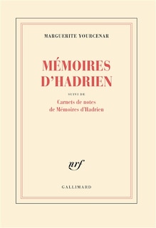 Front cover_Mémoires d'Hadrien ; Carnets de notes de Mémoires d'Hadrien