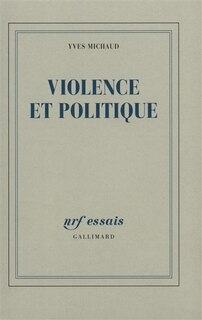 Front cover_Violence et politique