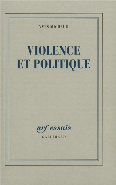 Front cover_Violence et politique