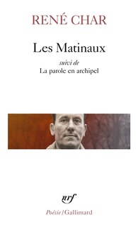 Front cover_Les Matinaux ; La Parole en archipel