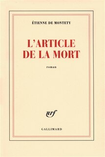 Couverture_L'article de la mort