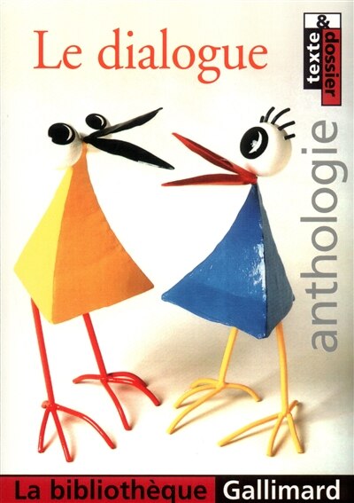 Front cover_Le dialogue : anthologie
