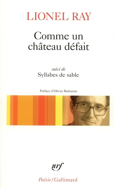 Front cover_Comme un château défait ; Syllabes de sables