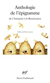 Front cover_Anthologie de l'épigramme de l'Antiquité à la Renaissance