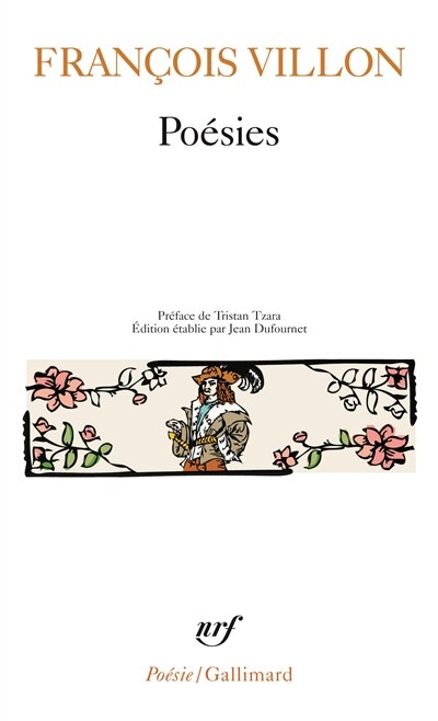 Front cover_Poésies