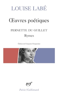 Front cover_Oeuvres poétiques ; Rymes de Pernette du Guillet ; Blasons du corps féminin