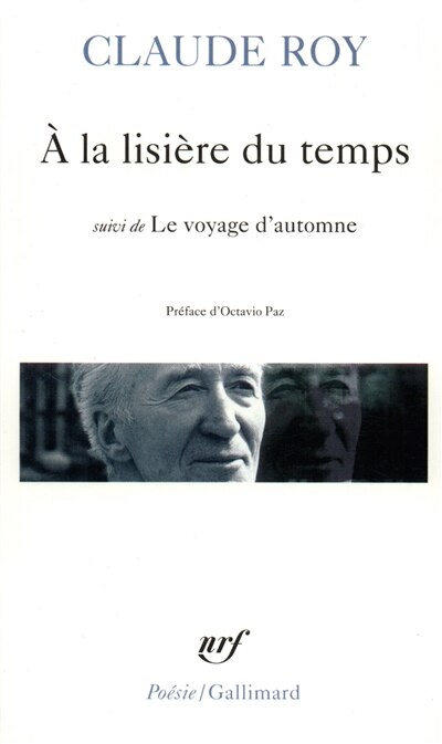 Front cover_A la lisière du temps ; Le Voyage d'automne