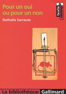 Couverture_Pour un oui ou pour un non