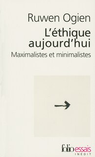 Front cover_L' éthique aujourd'hui