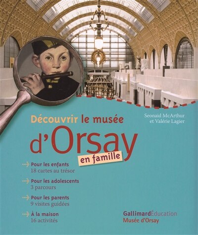 Couverture_Découvrir le Musée d'Orsay en famille