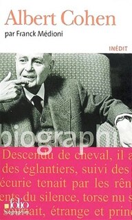 Front cover_Albert Cohen