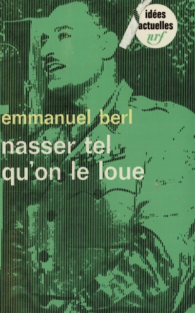 Couverture_Nasser tel qu'on le loue