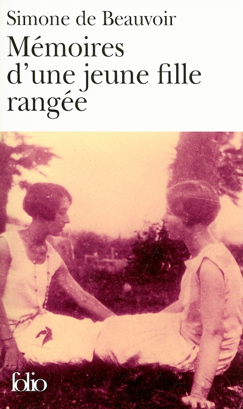 Couverture_MÉMOIRES D'UNE JEUNE FILLE RANGÉE