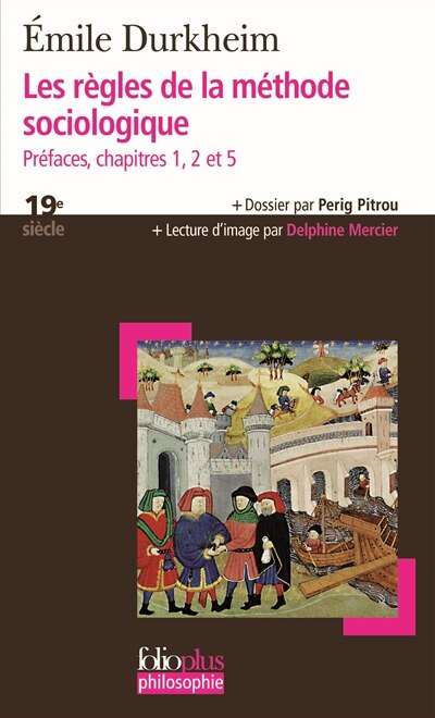 Couverture_Les règles de la méthode sociologique