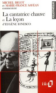 Couverture_La cantatrice chauve et La Leçon d'Eugène Ionesco