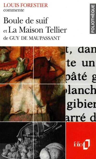 Front cover_Boule de suif, La maison Tellier de Guy de Maupassant