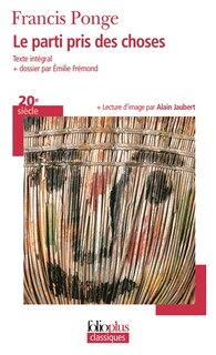 Front cover_Le parti pris des choses