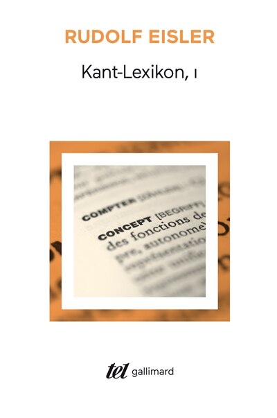 Front cover_Kant-Lexikon, Vol. 1