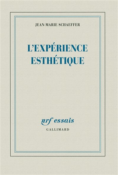 Front cover_L' expérience esthétique