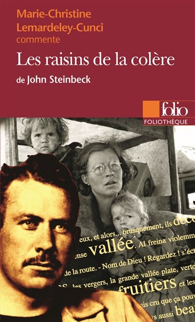 Front cover_Les raisins de la colère de John Steinbeck