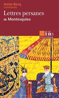 Couverture_Les lettres persanes de Montesquieu