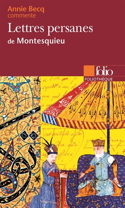 Couverture_Les lettres persanes de Montesquieu