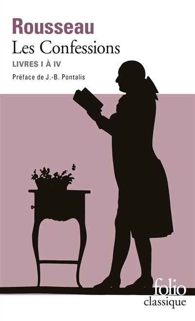 Front cover_Les confessions : livres I à IV