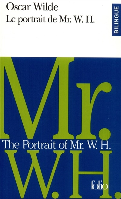 Front cover_Le portrait de Mr. W.H. = The portrait of Mr. W.H.