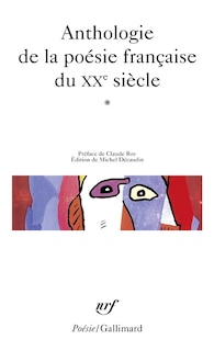 Front cover_ANTHOLOGIE DE LA POESIE FRANCAISE DU XXE SIECLE T.1