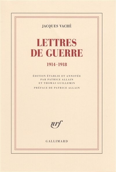 Front cover_Lettres de guerre
