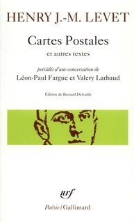 Couverture_Cartes postales et autres textes ; Léon Fargue et Valery Larbaud