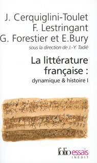 Couverture_La littérature française : dynamique & histoire, Vol. 1