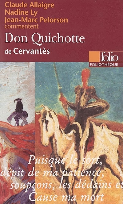 Front cover_L' ingénieux hidalgo don Quichotte de la Manche de Cervantès