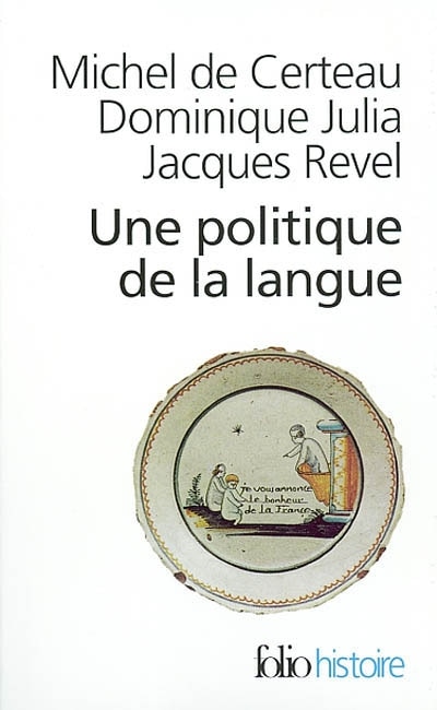 Couverture_Une politique de la langue