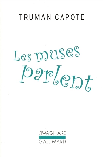 Front cover_Les muses parlent