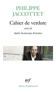 Front cover_Cahier de verdure ; Après beaucoup d'années
